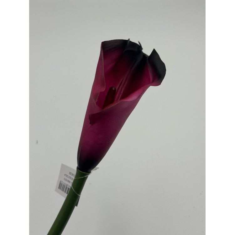 Liście wyrobowe Calle kolor ciemne bordo 74cm Liście wyrobowe Calle kolor ciemne bordo 74cm