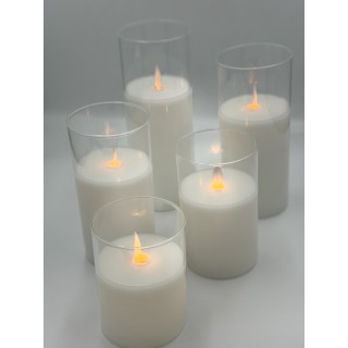 ŚWIECA LED KOLOR BIAŁY