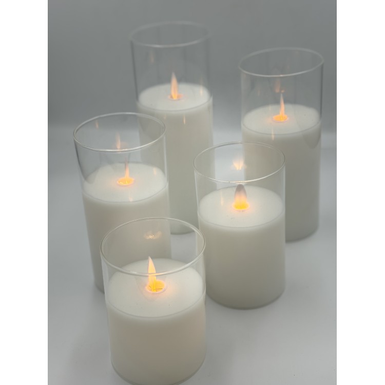 ŚWIECA LED KOLOR BIAŁY