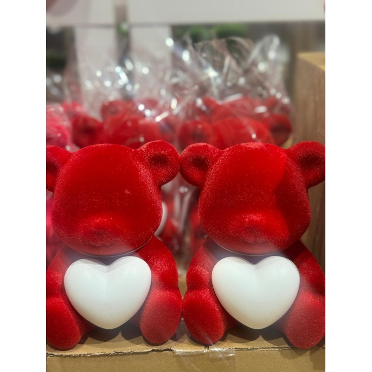 MIŚ CZERWONY Z SERDUSZKIEM