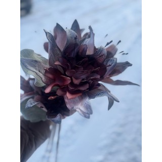 KWIAT SZTUCZNY BORDO