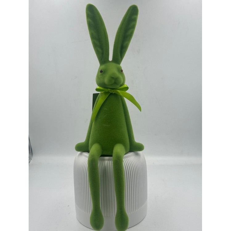 ZAJĄC SIEDZĄCY ZIELONY MAŁY