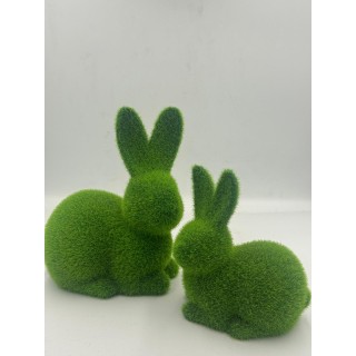 ZAJĄC FLEKOWANY ZIELONY DUŻY