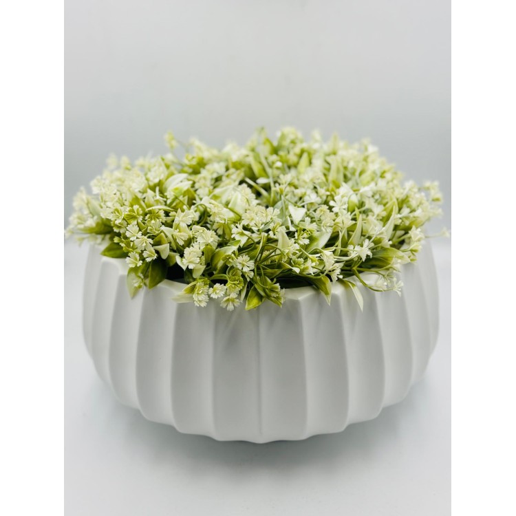 MISA RYFLOWANA XL BIAŁA