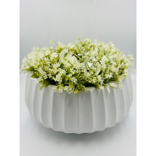 DONICA/MISA RYFLOWANA BIAŁA