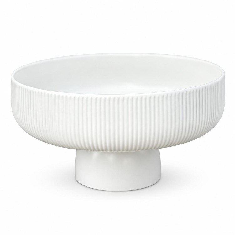 MISA DEKORACYJNA CERAMICZNA BIAŁA M