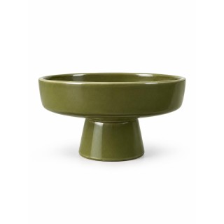 MISA DEKORACYJNA CERAMICZNA CIEMNA ZIELEŃ