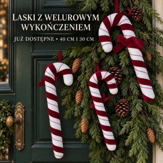 LASKA DEKORACYJNA ŚWIĄTECZNA
