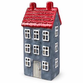 KAMIENICZKA DEKORACYJNA CERAMICZNA NA TEALIGHT