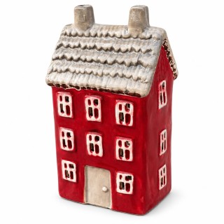 KAMIENICZKA DEKORACYJNA CERAMICZNA NA TEALIGHT